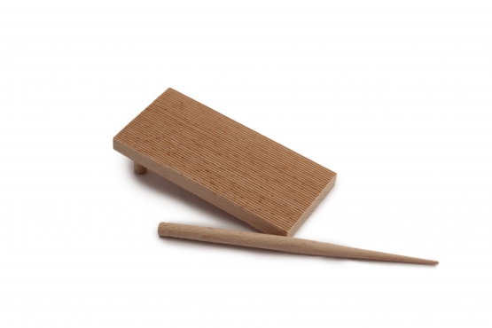 Csigatészta / lúdgége tészta készítő 17,5cm pálca