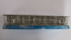 Pálinkás pohár füles 6 db-os szett (250 Ft/db)